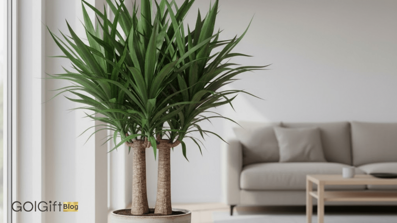 گل گیفت | راهنمای کامل نگهداری از گل یوکا فیلی