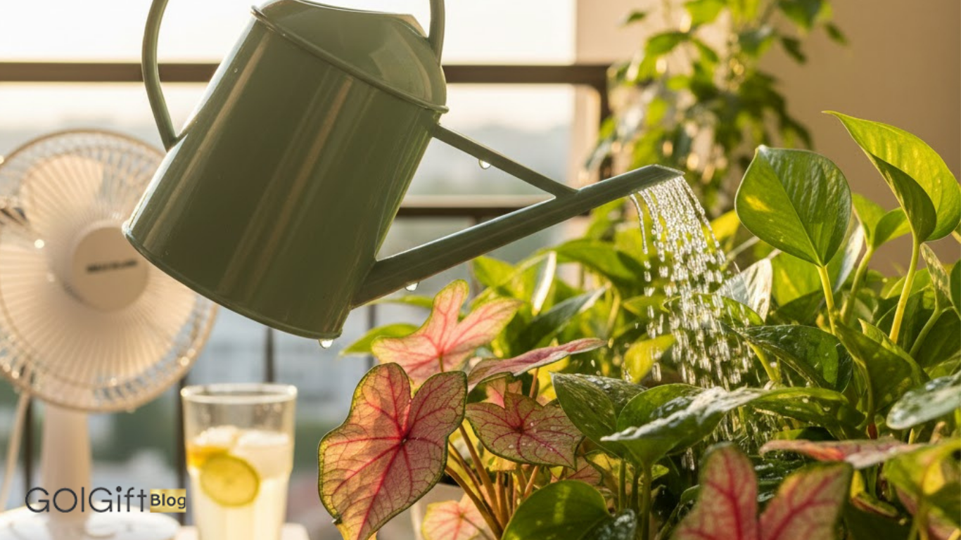 بهترین زمان برای آبیاری گل ها در تابستان width=512 height=512 border=0