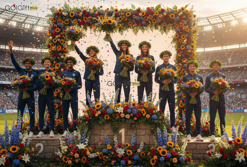 بهترین گل ها برای تشویق ورزشکاران width=512 height=512 border=0