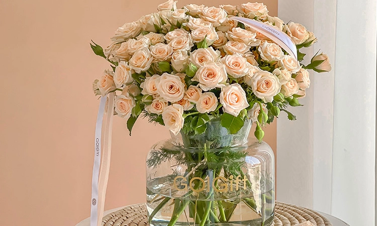 ارسال گل طبیعی گلبهی width=512 height=512 border=0