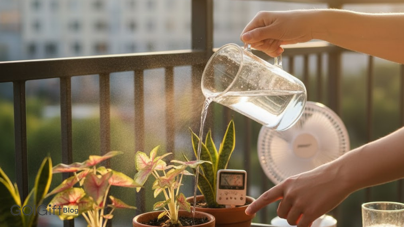 چگونه از آبیاری نامناسب در تابستان جلوگیری کنیم؟ width=512 height=512 border=0