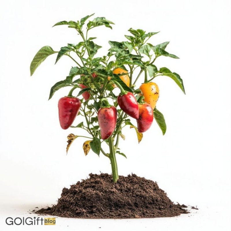 نحوه کاشت بذر فلفل دلمه‌ای در گلدان width=512 height=512 border=0