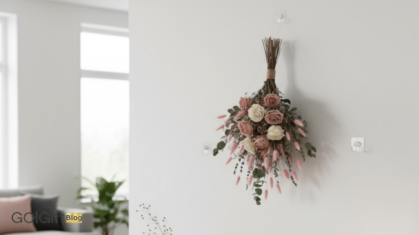 نکاتی برای ماندگاری بیشتر دسته گل روی دیوار width=512 height=512 border=0