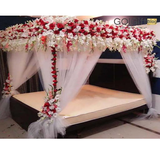 ایده برای تزیین اتاق خواب با گل width=512 height=512 border=0