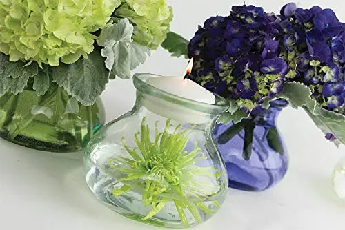 آماده سازی گلدان شیشه ای قبل از گل آرایی width=512 height=512 border=0